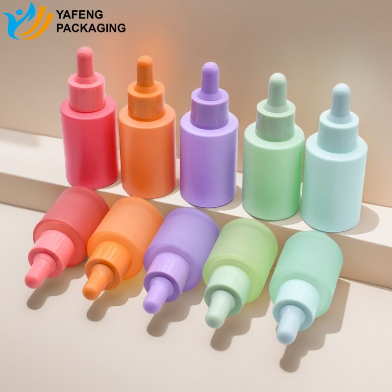 30ml Glass Dropper Bottle Cosmetic Packaging for Skincare Oil