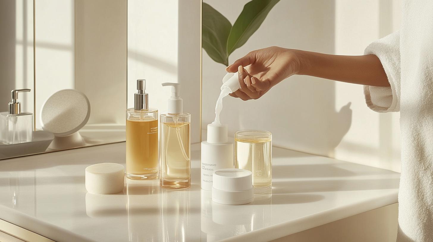 Emballage en verre pour les soins de la peau