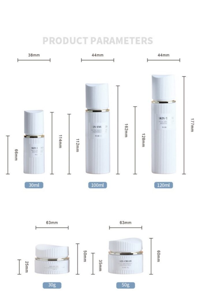 Custom Glass Bottles for Skincare Packaging Eco Friendly YF282