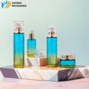 Luxury Skincare Glass Bottles Packaging For Serums Creams YF286C 6