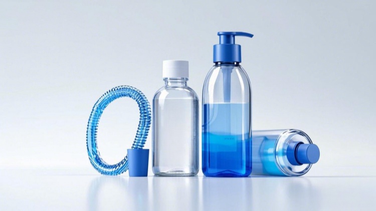 plastic skincare bottles