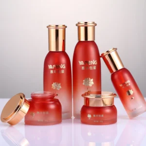 luxury cream jar and lotion bottle customization YF112