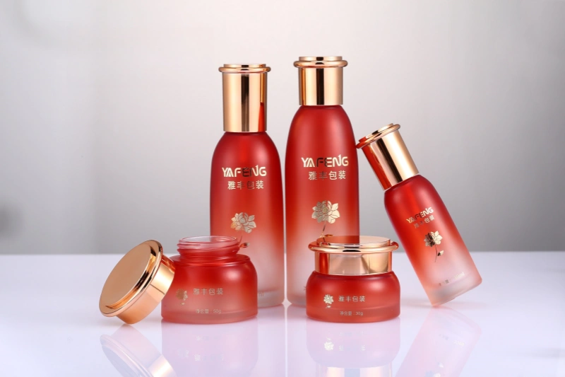 luxury cream jar and lotion bottle customization
