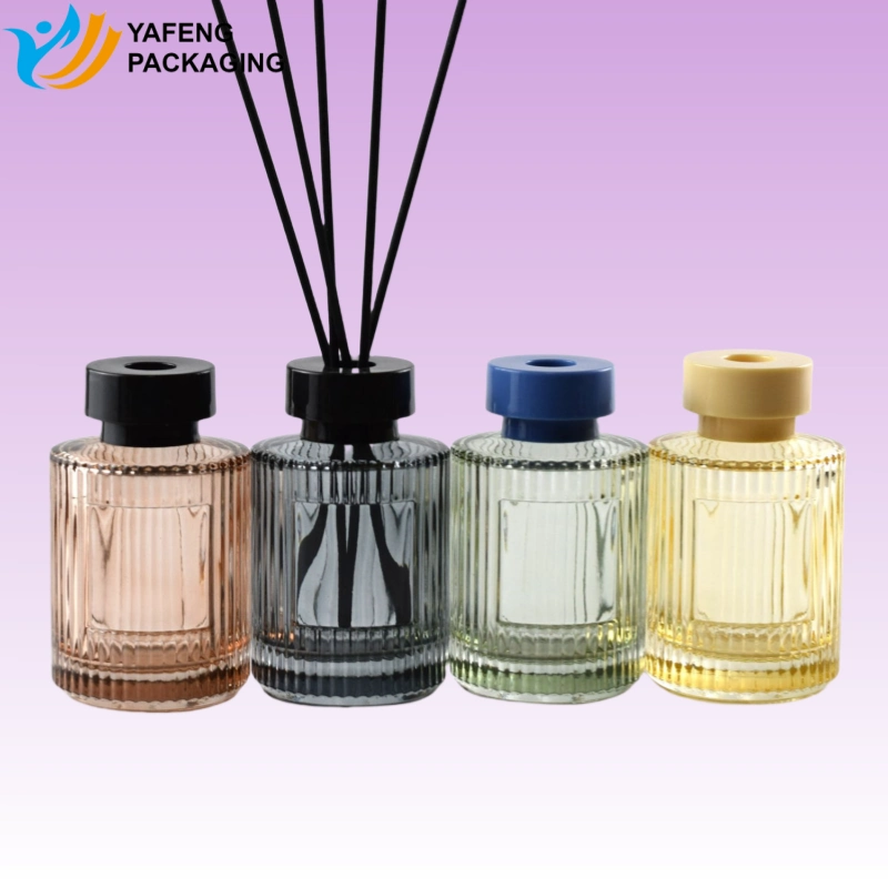 Luxury 6.8oz Glass Diffuser Bottle with Customizable Lid 1 Custom Glass Reed Diffuser Bottle for Home Fragrance Packaging 5