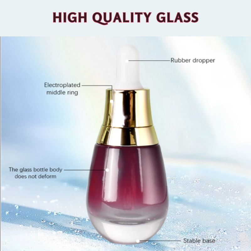 Custom Glass Dropper Bottles for Essence and Skincare Use 5 Custom Glass Dropper Bottles for Essence and Skincare Use