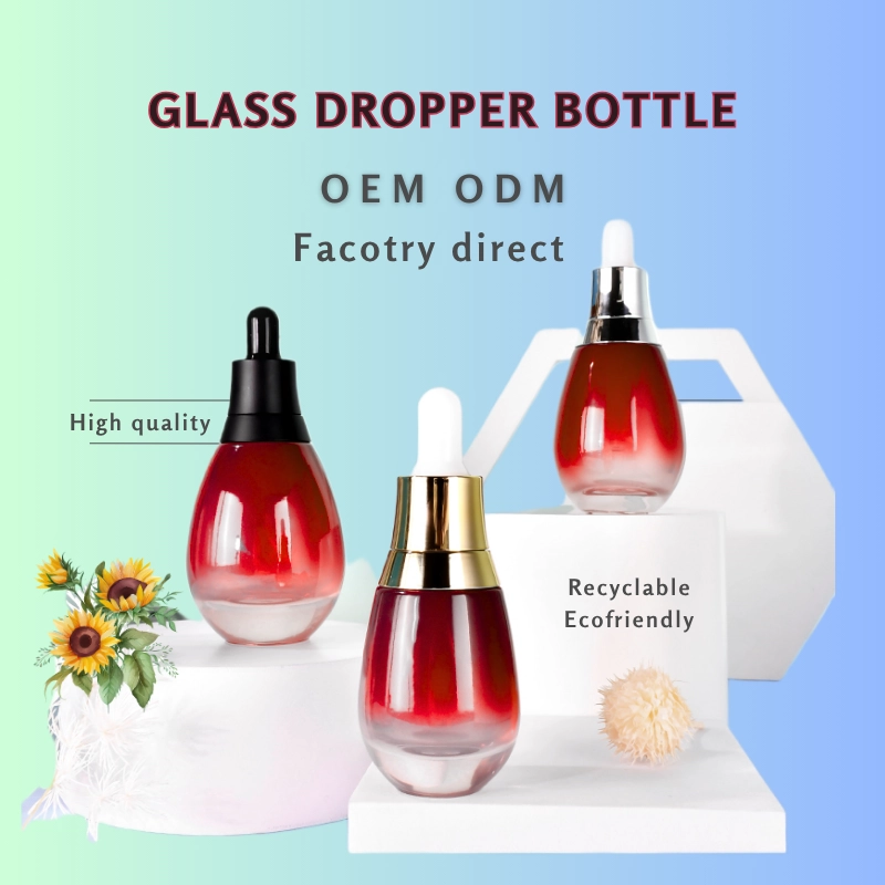 Custom Glass Dropper Bottles for Essence and Skincare Use 1 custom glass dropper bottle skincare 6