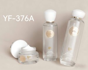 Erforschung des Galvanisierungsverfahrens für Kosmetikglasverpackungen: Verbesserung von Ästhetik und Haltbarkeit 14 Premium perfume bottle with hot stamping